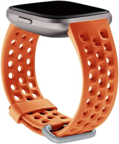 Vista 10 de Bandas deportivas compatibles con Fitbit Versa 2 / Versa / Versa Lite Bands para mujeres y hombres, pulseras de repuesto deportivas transpirables