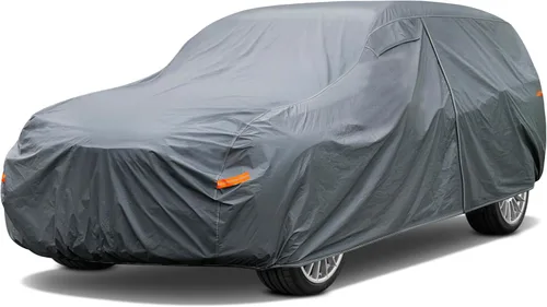 Vista 20 de GUNHYI Funda de coche de 16 capas para automóvil deportivo Coupe pequeño impermeable para todo tipo de clima, ajuste universal Mazda Miata/MX-5, BMW