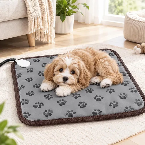 Vista 8 de Heating Pad for Chicken Coop, Electric Heated Mat with Anti-bite Cord