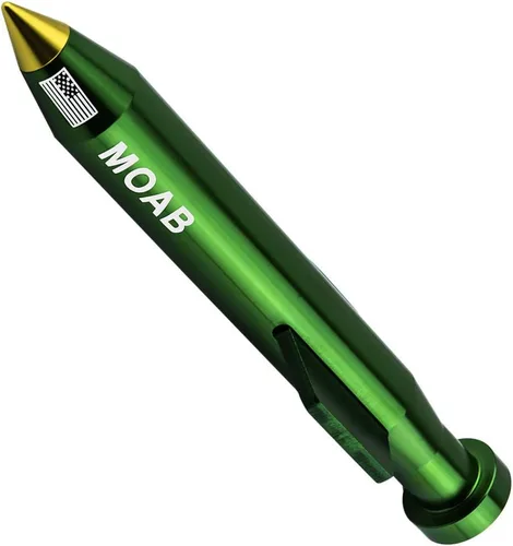 Vista 4 de VMS Racing Combo de antena de moab de oro verde y cubierta anodizada negra en aluminio billet corto compatible con Jeep Wrangler JK JKU JL 07-19