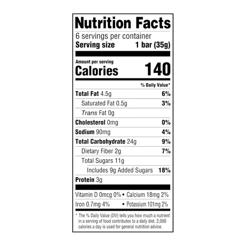 Vista 6 de Marca Yaxa – Happy Belly Fruit & Nut Chewy Trail Mix Barras de granola, 6