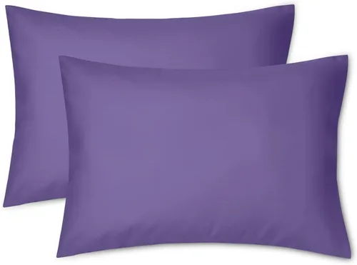 Vista 51 de EXQ Home Juego de 2 fundas de almohada de viaje con cremallera de 13 x 18 pulgadas, fundas de almohada pequeñas para almohadas de bebé de 12 x 16