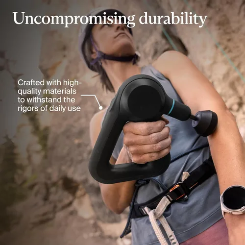 Vista 5 de TheraGun Therabody Prime (5ª generación) - Pistola de masaje de terapia de percusión de tejido profundo, habilitada para Bluetooth, masajeador