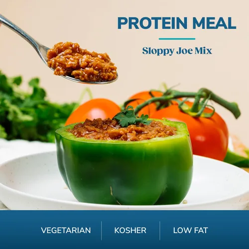 Vista 3 de WonderSlim Comida de Proteína, Mezcla de Sloppy Joe, 12g de Proteína, Sin Gluten (7 unidades)