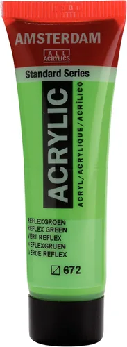 Vista 89 de Amsterdam Serie Estándar Tubo de Pintura Acrílica 120ml Azo Naranja 276 (17092762)