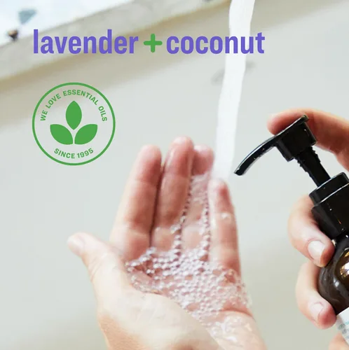 Vista 6 de Everyone - Jabón líquido para manos, 12.75 onzas (paquete de 1), lavanda y coco, hecho con aceites esenciales para cocina y baño