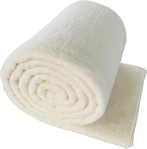 Vista 4 de HANPATQUI 2 piezas de guata para edredón de 36 x 45 pulgadas, tamaño para manualidades, guata de algodón natural para acolchado