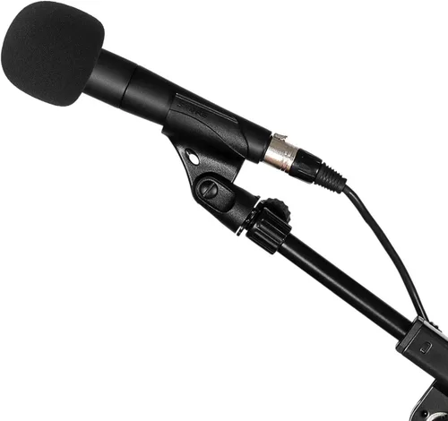 Vista 6 de YOUSHARES SM57 - Cubierta de espuma con filtro pop, cubierta de viento para micrófono, compatible con micrófono Shure SM-57 para bloquear