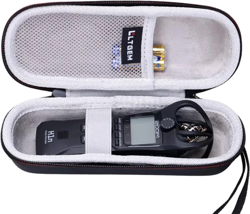 Vista 4 de LTGEM EVA Estuche de transporte duro para Zoom H1n/Zoom H1essential/H1 Handy Portable Digital Recorder