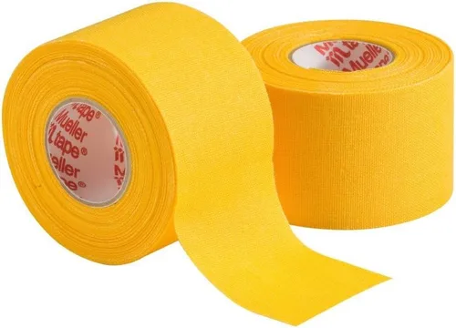 Vista 5 de Mueller Sports Medicine MTape Rolls, Quality Athletic Tape, Easy to Tear for Fast & Effective Taping, 1.5" x 10 Yards Per Roll, 2 Rolls