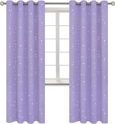 Vista 167 de BGment Cortinas cortas para ventanas, cortinas opacas pequeñas de 45 pulgadas para dormitorio, cortinas de oscurecimiento de habitación