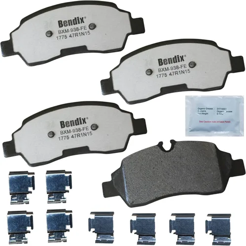 Vista 45 de Pastillas de freno Bendix Fleet Metlok MKD52FM para Apollo, Centurion, Century, Chasis Comercial, Electra, Estate Wagon, GS, 50, 400, 455, LeSabre