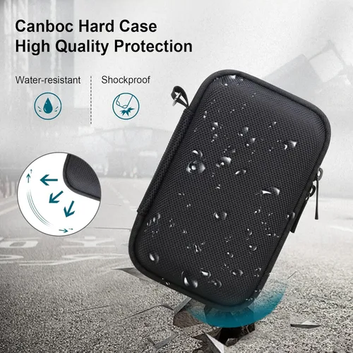 Vista 4 de Canboc Funda para cámara Canon PowerShot G7 X Mark III/G7X Mark II Cámara Digital 4K Vlogging, Bolsa para Cámara de Video 4K Point and Shoot