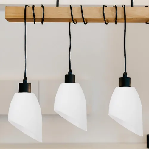 Vista 3 de Vaguelly 5 pantallas de repuesto blancas esmeriladas para lámpara de pie, pantalla de herradura, pantalla de lámpara de pie de múltiples cabezales