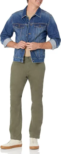 Vista 5 de Tienda Essentials Men's Athletic-Fit Casual Stretch Chino Pant (Available in Big & Tall)