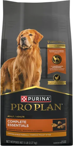 Vista 4 de Purina Pro Plan Complete Essentials - Alimento seco para perros con mezcla triturada de pollo y arroz, fórmula seca con probióticos para perros, 5