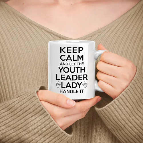 Vista 32 de Gift For Advocate - Taza de cerámica blanca de 11 onzas y 15 onzas – Keep Calm & Let The Advocate Lady Handle It