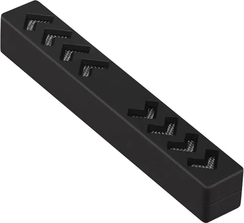 TISFA Humidificador de puros, humidificadores de humidor de puros, humidificador de humidor cuboide negro (S) | Humidificador pequeño, portátil y de