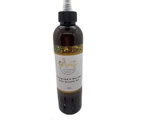 Fenugreek and Moringa Hair Growth Oil - Moringa Powder - Fenugreek - Natural Hair Oil - Natural Hair Products - Scalp Treatment