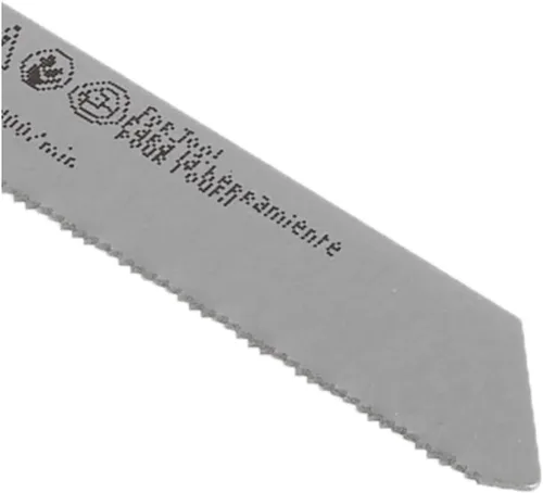 Vista 5 de Bosch RM618 Hojas de sierra recíproca para corte de metal 18T de 6 pulgadas, paquete de 5, color azul