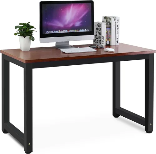 Vista 30 de Mesa para computadora Tribesigns moderna estilo sencillo para PC, portátil, estudio, moderna estación de trabajo para el oficina en casa