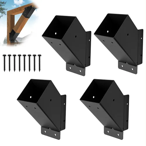 Vista 9 de Soportes de pérgola 4x4 (Una vía-4x4-8)