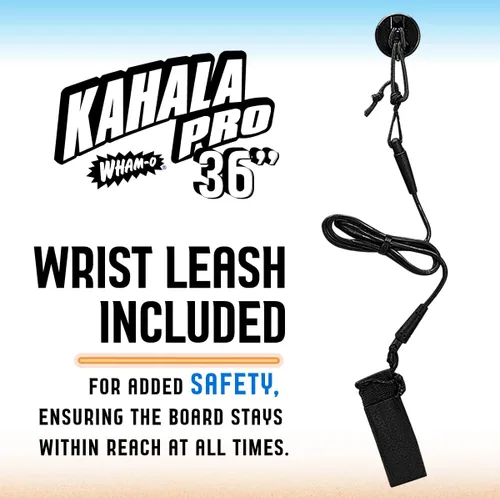 Vista 4 de BoogieBoard Kahala Pro Bodyboard de 36 pulgadas Durable y ligero núcleo de Phuszion con parte superior lisa y parte inferior de polietileno de alta