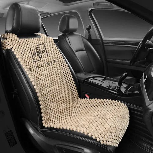 Vista 13 de LACDL Fundas de asiento de automóvil con cuentas para automóviles, funda de asiento de cuentas de enfriamiento para camiones y SUV
