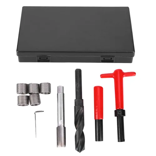 Vista 2 de Kit de herramientas de reparación de roscas para M18x1.5 de acero inoxidable para reparación de automóviles