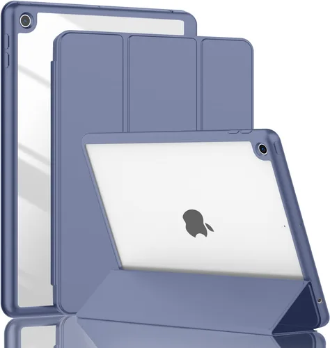 Vista 10 de ToaPoia Funda para iPad de 9ª generación 2021/iPad de 8ª generación 2020 de 10.2 pulgadas con soporte para lápices, funda para iPad de 7ª