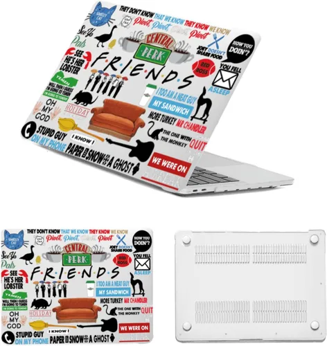 Vista 19 de Funda para MacBook Air de 15 pulgadas M5 M4 M3 M2 2026 2025 2024 2023 modelo A2941 A3114 A3241 A3448 con pantalla Retina, carcasa rígida resistente