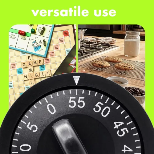 Vista 6 de Temporizador de 60 minutos Colortrak, de color negro