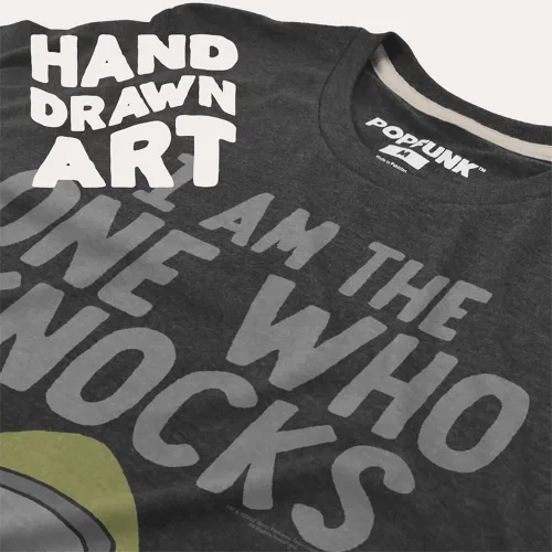 Vista 2 de Breaking Bad I Am The One Who Knocks - Camiseta unisex para adultos, de triple mezcla jaspeada