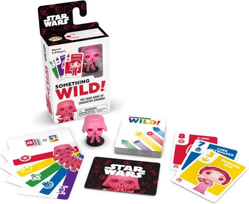 Vista 3 de Funko ¡Something Wild! Star Wars con Darth Vader Pocket Pop! Juego de cartas para 2-4 jugadores a partir de 6 años