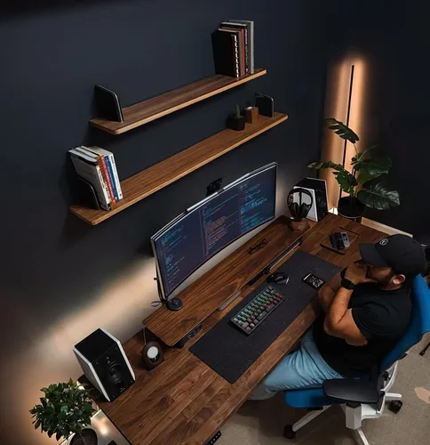 Vista 7 de Koolertron Teclado de juegos Macaro de 42 teclas 40% - Teclado mecánico compacto retroiluminado RGB, teclado mini programable USB-C intercambiable