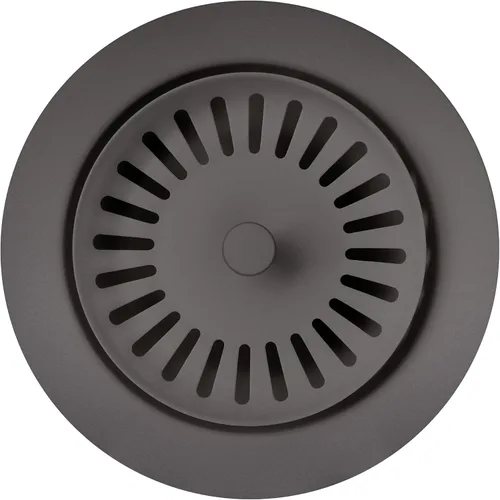 Vista 6 de Colador de cesta de metal a juego de colores, antracita