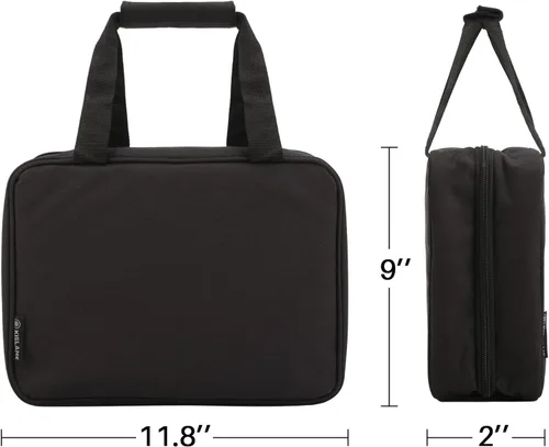 Vista 4 de KISLANE Estuche de transporte de 40 Battle Spinners, 20 ranuras para Battle Spinners, accesorios de almacenamiento para lanzadores, solo bolsa