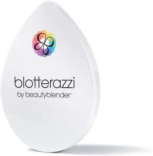 Vista 2 de Beautyblender® Blotterazzi® Esponja de maquillaje reutilizable original, incluye espejo compacto, re-texturiza el maquillaje, absorbe el exceso