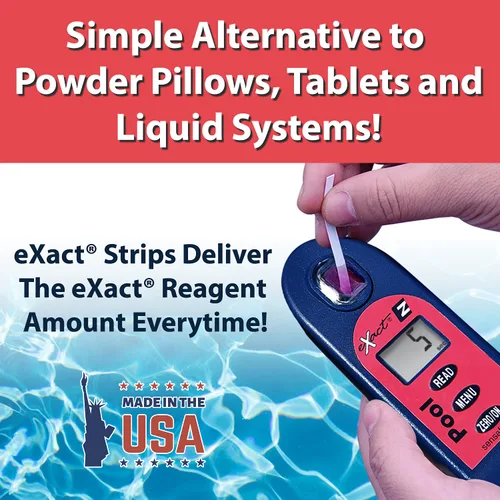 Vista 9 de ITS 486201 Pool Exact EZ Photometer - Kit de prueba de agua de piscina digital de entrada - 6 pruebas cada uno