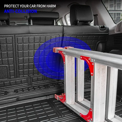 Vista 5 de Rongtaod Tapete de carga compatible con Honda CRV 2017-2022, forro de carga para maletero, revestimiento de maletero de elastómero termoplástico