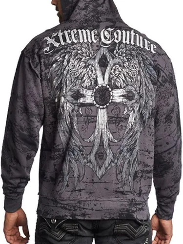 Vista 9 de Xtreme Couture by Affliction - Sudadera con capucha superior para hombre