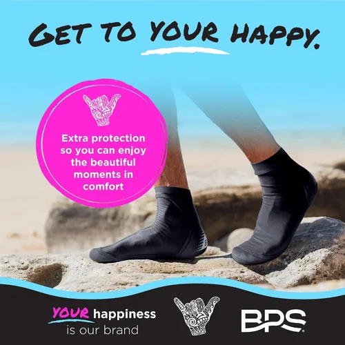 Vista 7 de BPS "Second Skin" - Calcetines de voleibol de playa ultra flexibles de secado rápido, calcetines de fútbol de arena, botines de deportes acuáticos