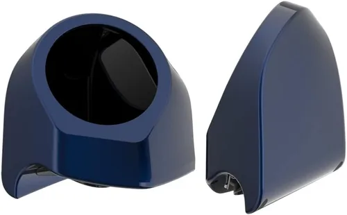 Vista 140 de Advanblack Alpine Green Tour Pack - Paquete de altavoces de 6.5 pulgadas, carcasa de audio trasera, color a juego, ajuste Harley King Tour Pack