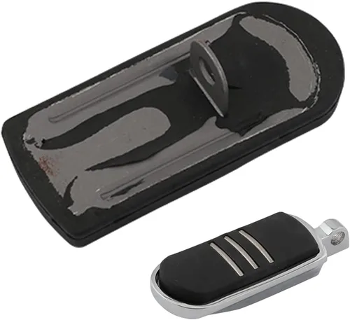 Vista 3 de Estriberas para motocicleta, reposapiés ajustable de carretera compatible con Softail Sportster Electra Road Glide Road King Street Glide