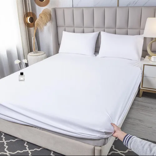 Juego de sábanas tamaño Queen, colección de 3 piezas, sábanas y fundas de almohada - Lujo de hotel, 100% algodón extra suave, sábanas refrescantes,