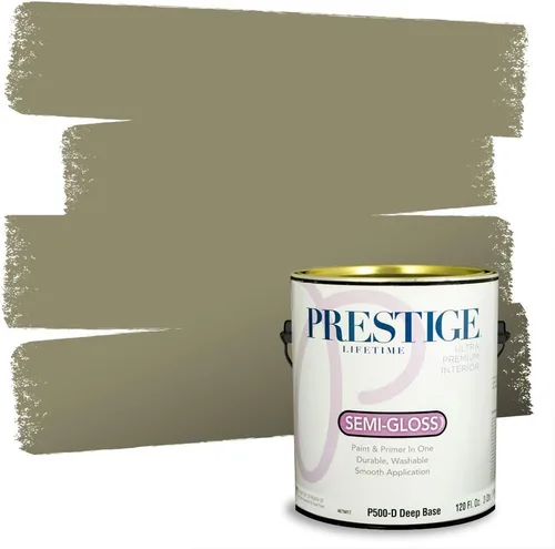 Vista 138 de PRESTIGE Paints - Pintura exterior e imprimación en uno, 1 galón, satinado, verde Bayou