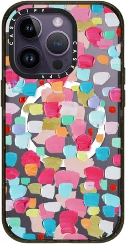 Vista 38 de CASETiFY Impact - Funda para iPhone 13 [Probada contra caídas de grado militar 4X / Protección contra caídas de 8.2 pies / Compatible con Magsafe]