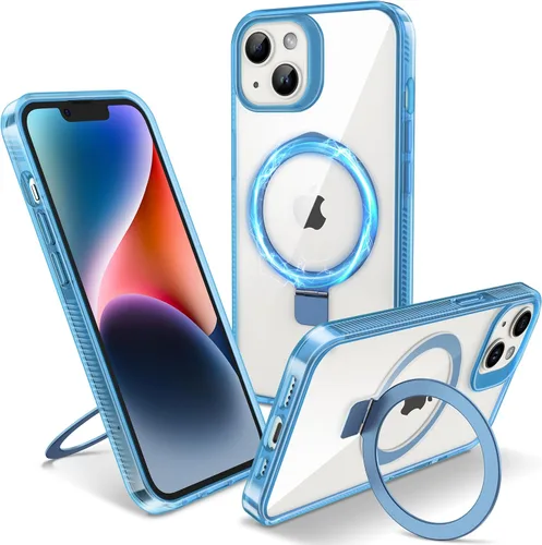 Vista 27 de Funda magnética para iPhone Air – [Soporte invisible integrado] [Compatible con MagSafe] [Protección contra caídas de grado militar] Cubierta