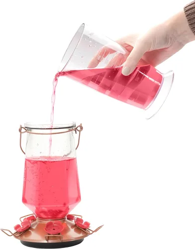 Vista 9 de Perky-Pet Concentrado líquido de néctar de colibrí rojo en lata de aluminio reciclable – 4 latas, 12 onzas cada una, 48 onzas en total – 534 – Hace