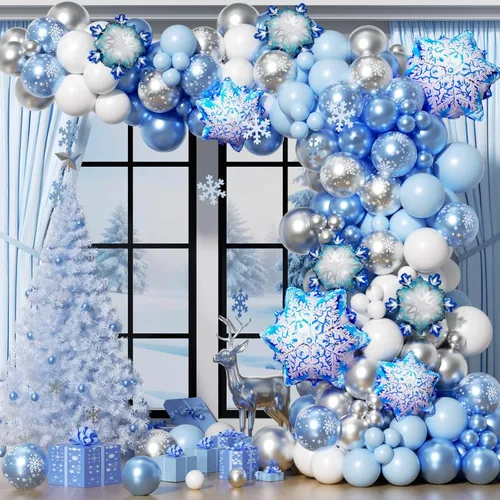 Vista 17 de Kit de 153 globos negros y blancos arena, guirnalda en forma de arco, globos de diferentes tamaños de 18, 12, 10 y 5 pulgadas, confeti negro, crema
